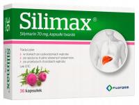 Silimax 70 mg zdrowa wątroba ostropest 36 kapsułek