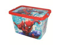 Plastikowe pudełko do przechowywania Spiderman, 7L, 02624