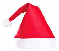 CZAPKA MIKOŁAJA ŚWIĄTECZNA OZDOBA MIKOŁAJKI STRÓJ