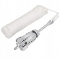 Składana Kotwica Żeliwna 4 Pazury, Srebrna, 40x8x8 cm, 3,2 kg