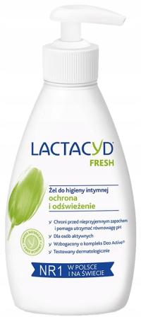 Lactacyd FRESH Żel do Higieny Intymnej z pompką 200 ml