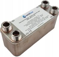 30 пластинчатый теплообменник SANITLINE SL-12-30 мощность 25 кВт 4x 3/4