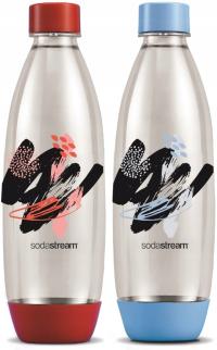 Набор бутылок SodaStream Fuse Brush Design 2x1l