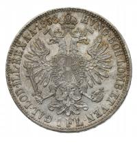 1 Floren 1858 Austria (57-58)