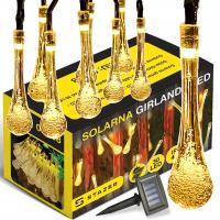 Солнечный свет сада гирлянды огни для патио балкон SPOPLE 30шт IP44