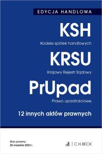 EDYCJA HANDLOWA. Kodeks spółek handlowych....