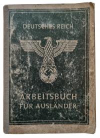 Arbeitsbuch fur Auslander Deutsches Reich