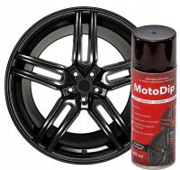 Spray do malowania MotoDip czarny połysk powłoka gumowa 450 ml