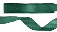 Tasiemka Wstążka Satynowa Zielona BUTELKOWA ZIELEŃ Ozdobna Święta 12mm 25m
