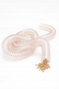 Wąż do pelletu Fi 60 do podajnika na pellet 0,5m SPIRO