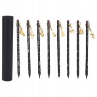 8 szt. Zestaw papeterii nutowej ołówek nutowy z zawieszką do malowania