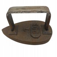 Żelazko metalowe vintage