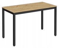 Stół Prostokątny Dąb Artisan do Jadalni Kuchni UNO 120x60 Nowoczesny