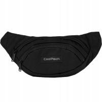 SASZETKA NERKA COOLPACK ALBANY BLACK COLLECTION czarna jednolita