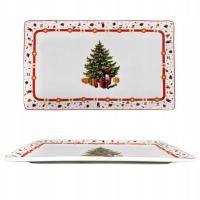 ARCA TACA PATERA ŚWIĄTECZNA Choinka 34X20cm