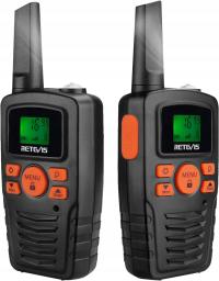 Retevis RA635 Walkie Talkie PMR446, 16 Kanałów, Latarka Led, Vox (2 Szt)