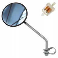 Lusterko motocyklowe AC M8 uniwersalne 99 mm 270 mm