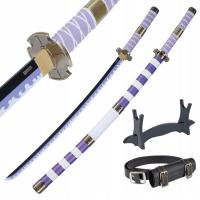 Miecz Katana Roronoa Zoro Nidai Kitetsu One Piece Drewniany JT10664P-2