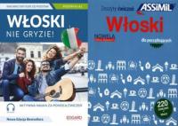 Włoski nie gryzie! +mp3 + Włoski dla początkujących 220 ćwiczeń + klucz