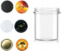 6X 350 мл стеклянная банка для меда, мяса, паштета, стеклянные банки для свечей