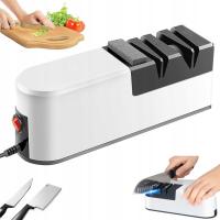 Ostrzałka elektryczna do noży kuchennych, ząbkowanych do nożyczek