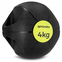 Piłka do treningu funkcjonalnego siłowego uchwyty 4 kg Spokey GRIPI