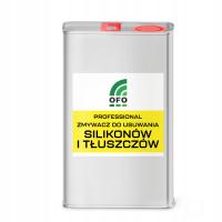 Zmywacz do usuwania silikonu i tłuszczów 5l metalowa puszka OFO