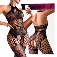 Сексуальное эротическое нижнее белье, полный комплект, открытое боди с дыркой, боди, нижнее белье