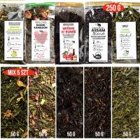 KAMELEON kulinarny Herbata ŚWIĄTECZNA mix smaków ZESTAW 5X50G 250G