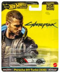 Hot Wheels Premium Popkultura, Porsche 911 Turbo, Cyberpunk 2077, HXD95