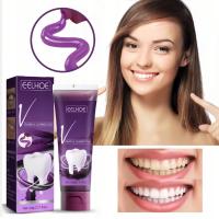 Pasta do Zębów EELHOE 50 ml – Fioletowa Moc Wybielania i Świeżości
