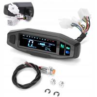 Prędkościomierz motocyklowy cyfrowy LCD kompaktowy uniwersalny wodoodporny