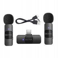 BOYA BY-V20 One-Trigger-Two 2.4G Bezprzewodowy mikrofon do streamingu