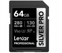 Lexar Karta SD Silver Pro 64GB LSDSIPR064G-BNNAA