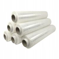 FOLIA STRECH TRANSPARENTNA 3KG 6 szt BEZBARWNA 17