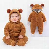 Kombinezon niemowlęcy zimowy z uszkami 12M