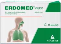 Erdomed Muco лекарство от кашля пазухи 20 пакетиков