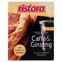 Ristora Caffe Ginseng kawa rozpuszczalna z żeń-szeniem w saszetkach 100g
