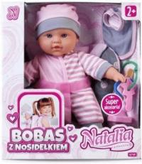 Кукла Natalia Babas с переноской 28см