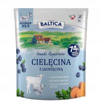KARMA SUCHA CIELĘCINA Z JAGNIĘCINĄ DLA PSÓW MAŁYCH RAS 1 KG XS/S BALTICA