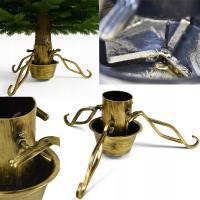 Metalowy stojak pod choinkę z misą stojak na choinkę stojak choinkowy PL