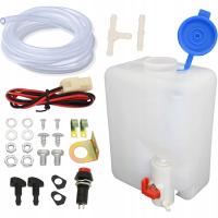 УНИВЕРСАЛЬНЫЙ КОМПЛЕКТ ОМЫВАТЕЛЯ СТЕКОЛ 12 ВОЛЬТ