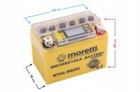 Аккумулятор (I-Gel) MTX4L-BS Moretti с индикатором