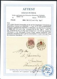 Wydanie Gnieźnieńskie Gniezno Fi 71 Typ 7 na liście Rachmanow atest Petriuk