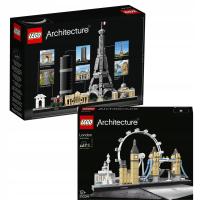 LEGO Architecture 21044 Paryż LEGO ARCHITECTURE 21034 Londyn