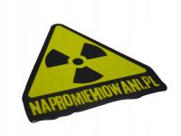 Magnes - Znak radioaktywności (Napromieniowani)