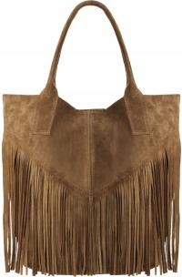 Сумка Сумка итальянская сумка Вера Пелле замша кожа покупатель большой бохо