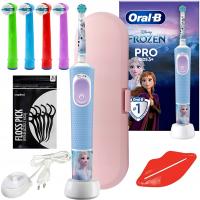 ORAL-B Vitality Pro Kids 3+ Frozen II szczoteczka elektryczna + 4 inne produkty