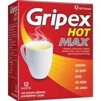 Gripex Hot Max грипп, простуда лихорадка 12x