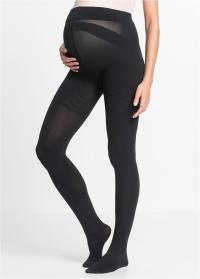 2E0G10 BONPRIX RAJSTOPY CIĄŻOWE CZARNE 100DEN